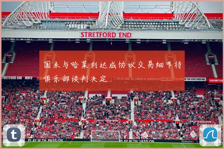 国米与哈莱利达成协议交易细节待俱乐部谈判决定